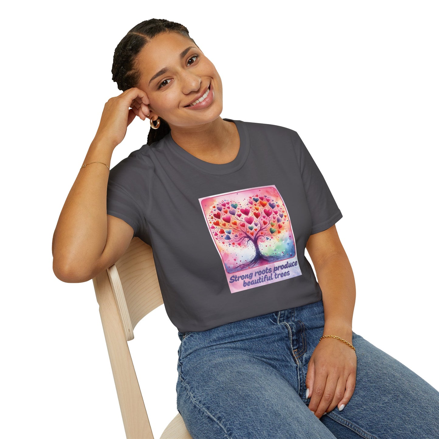 Strong Roots Unisex Softstyle Adult T-Shirt