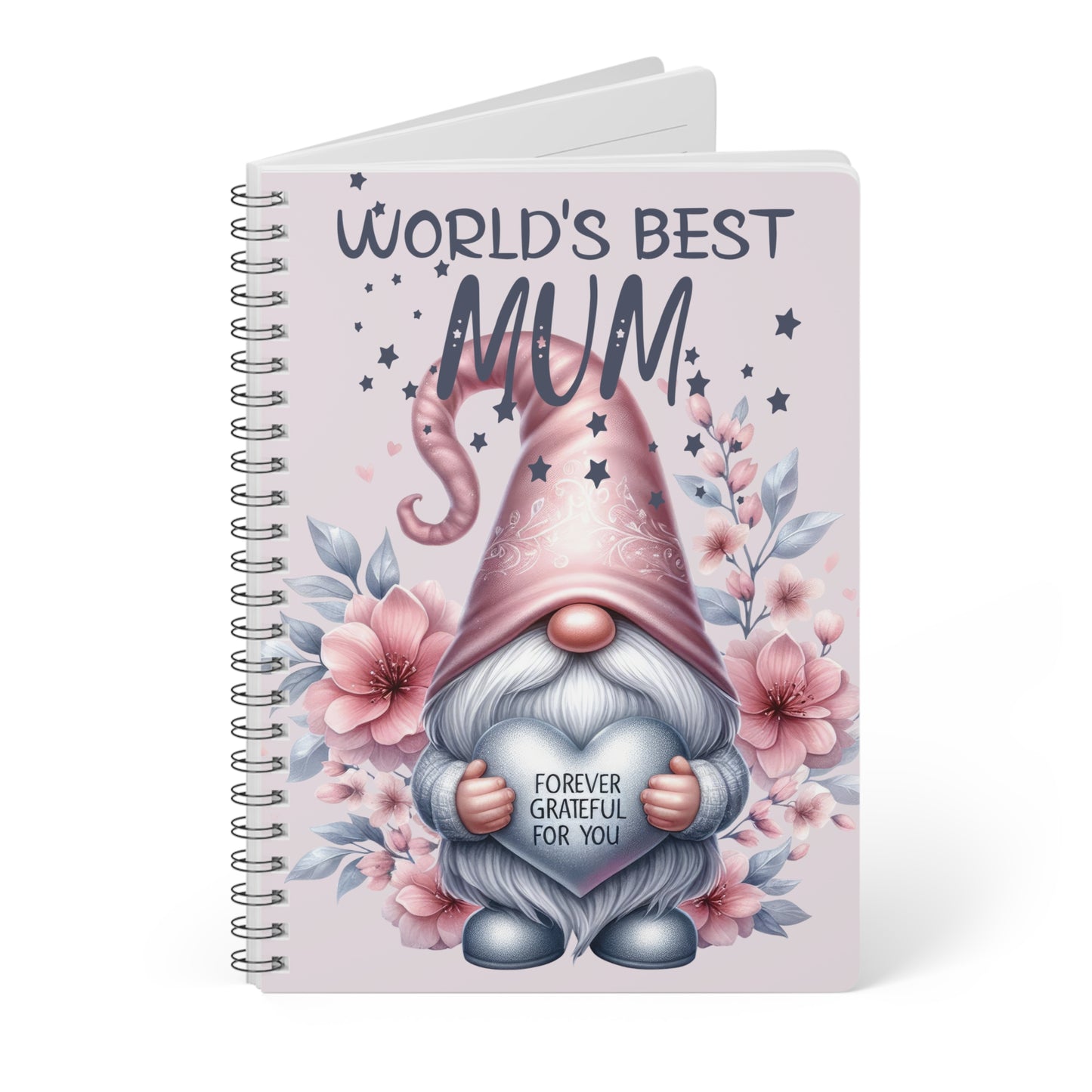 World's Best Mum Wirobound Softcover A5 Notebook/Journal