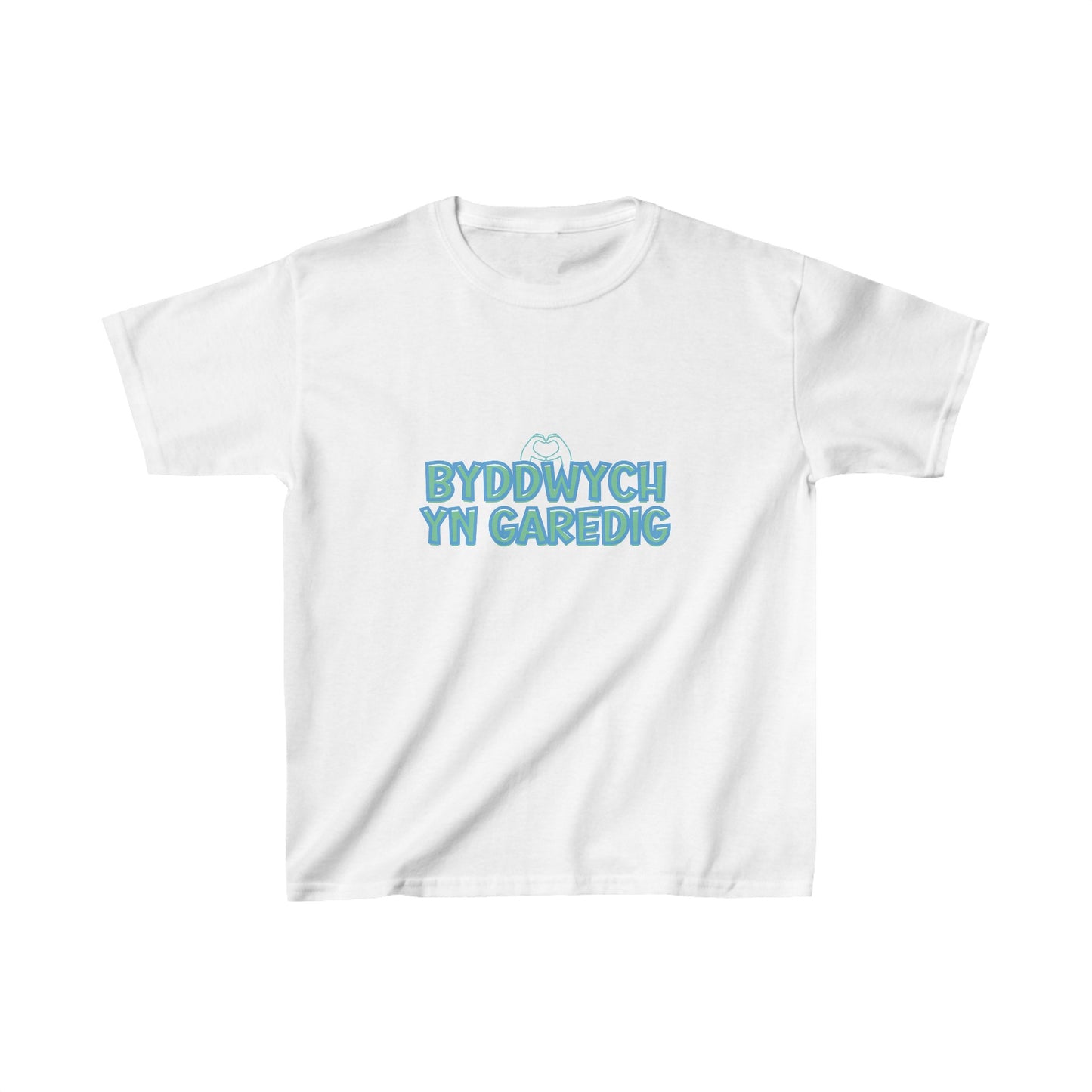 Byddwych Yn Garedig Kids Heavy Cotton™ Positivity T-Shirt