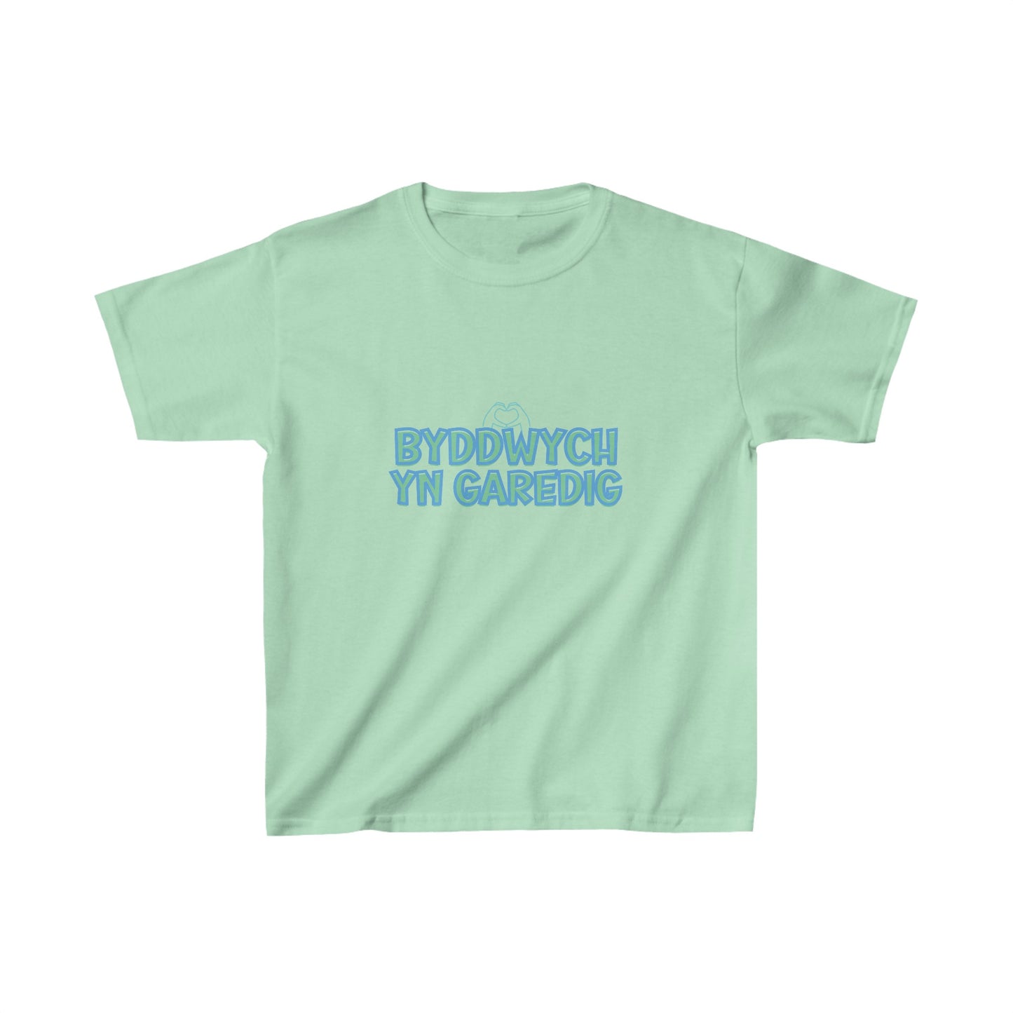 Byddwych Yn Garedig Kids Heavy Cotton™ Positivity T-Shirt