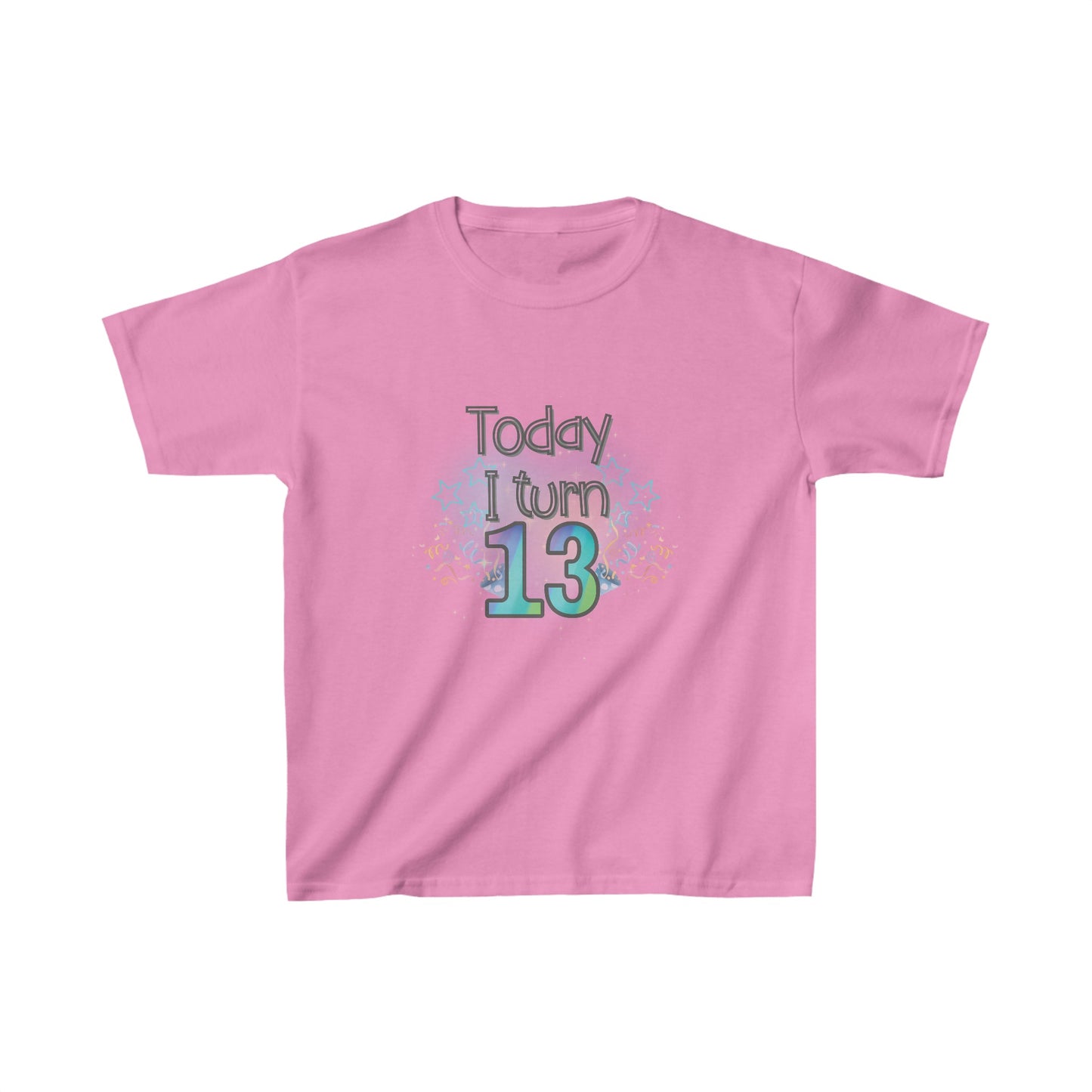 Today I Turn 13 Kids Heavy Cotton™ Tee