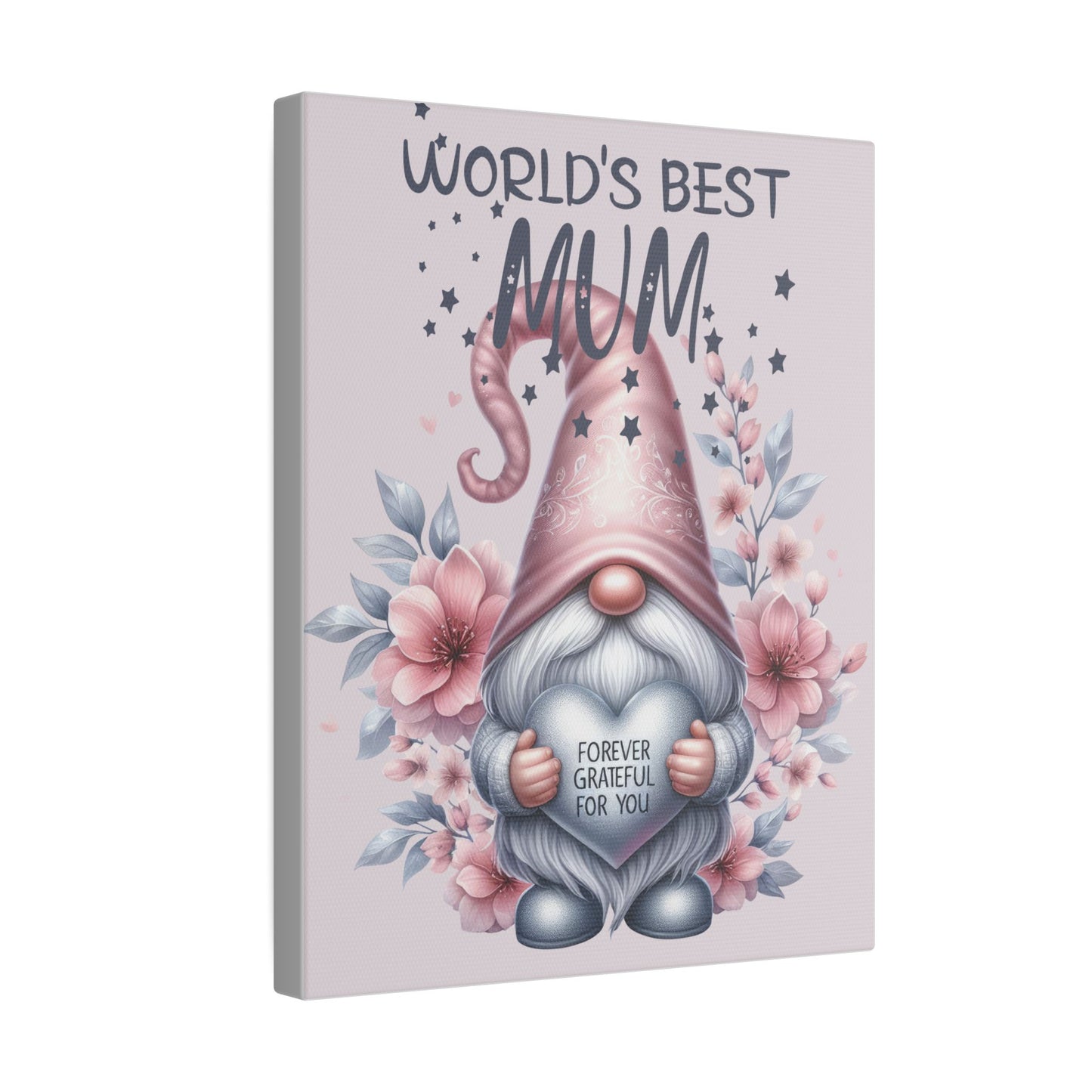 World's Best Mum Matte 10"x8" 0.75" Canvas