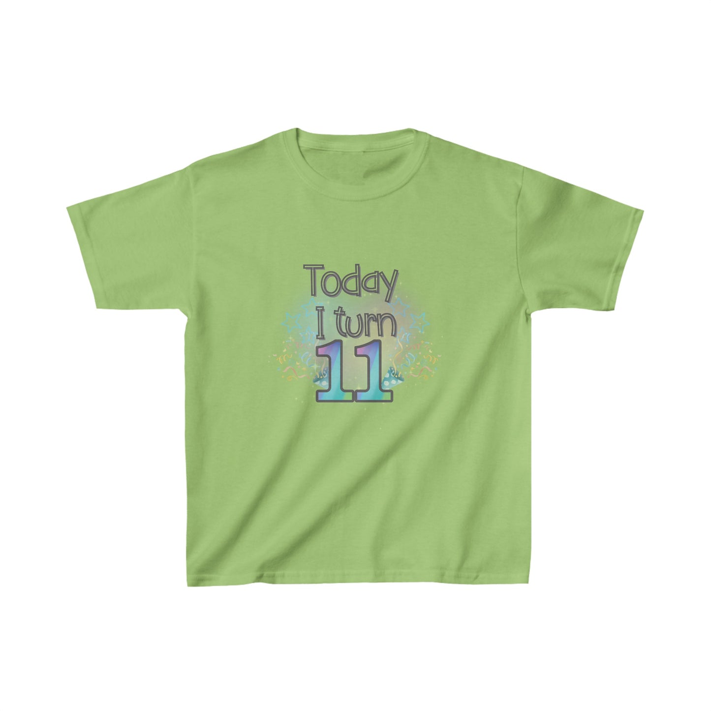 Today I Turn 11 Kids Heavy Cotton™ Tee