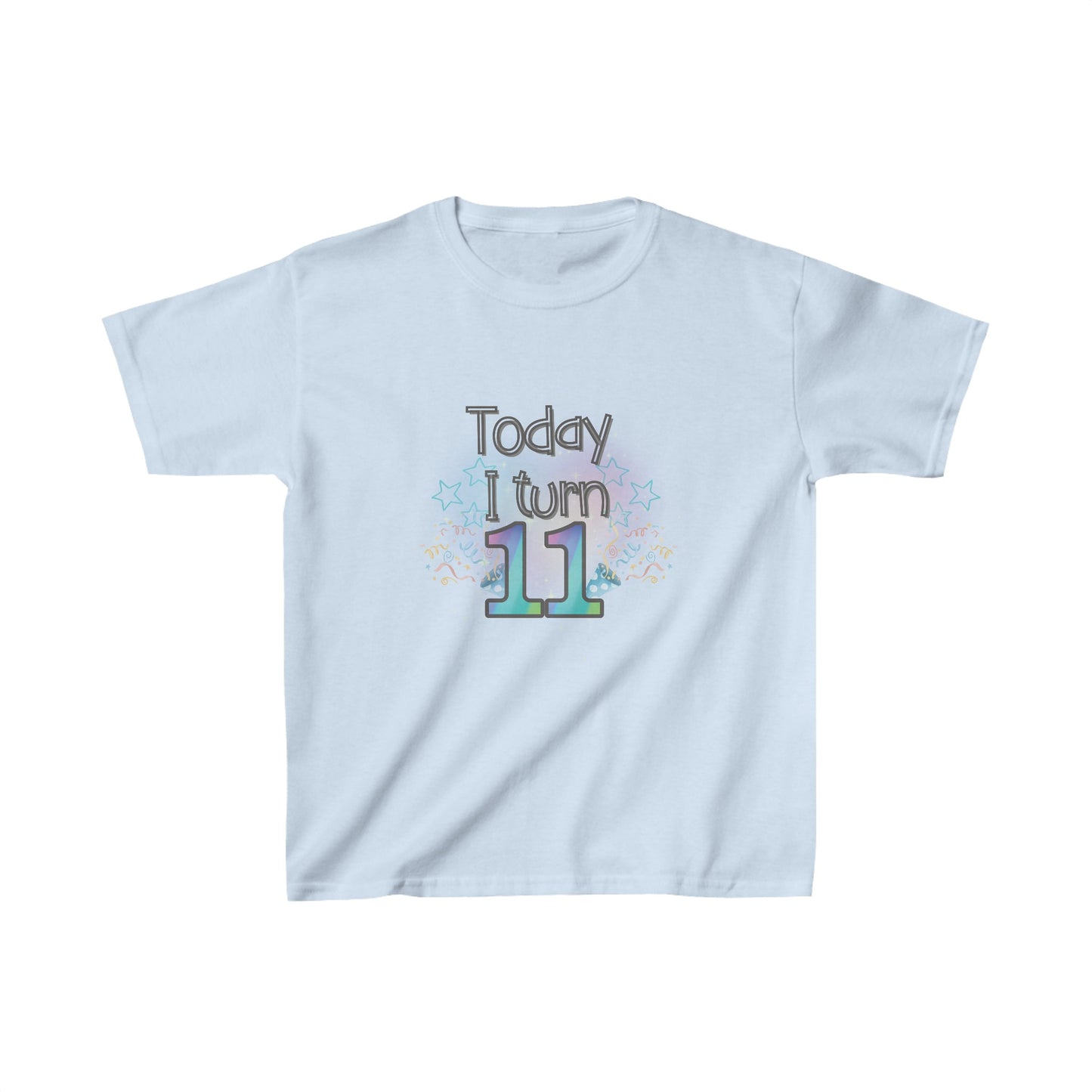Today I Turn 11 Kids Heavy Cotton™ Tee