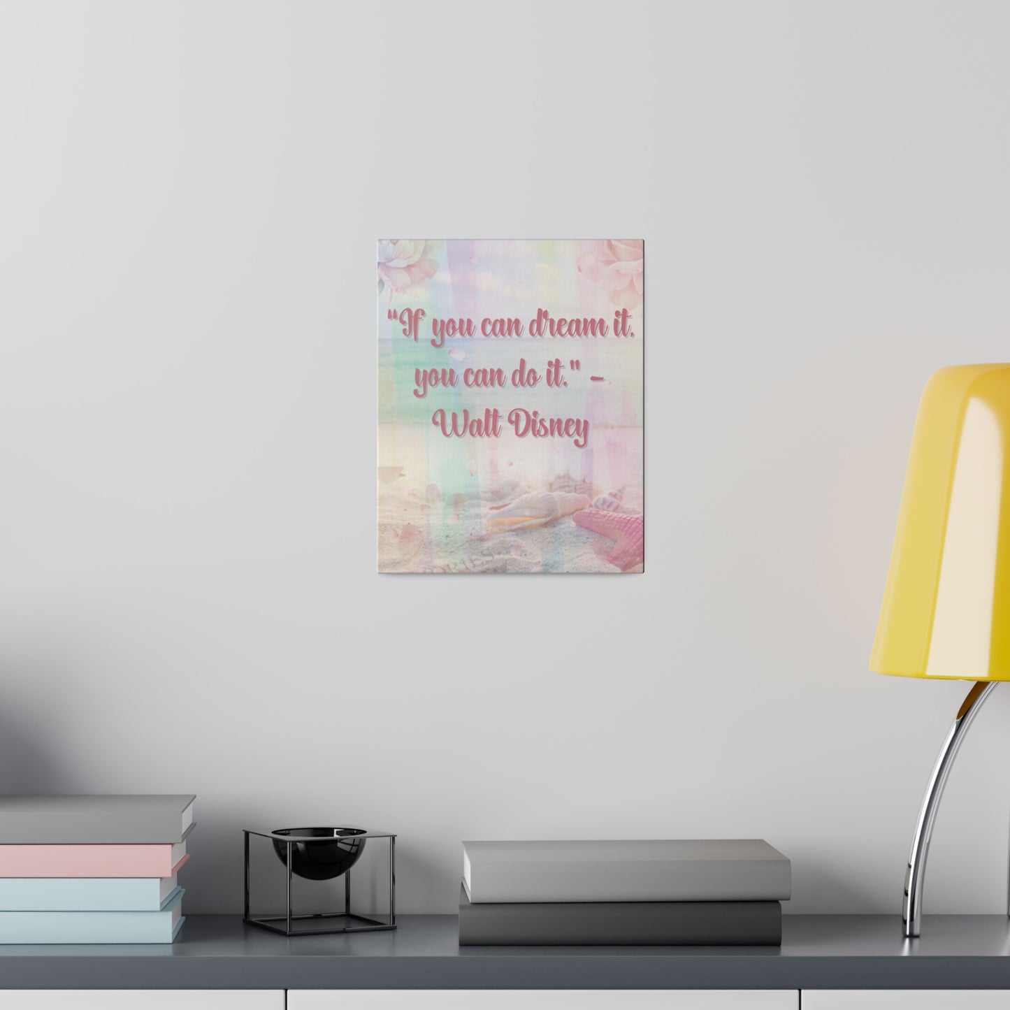 Positive Pastel Matte 10"x8" Eco-friendly Canvas