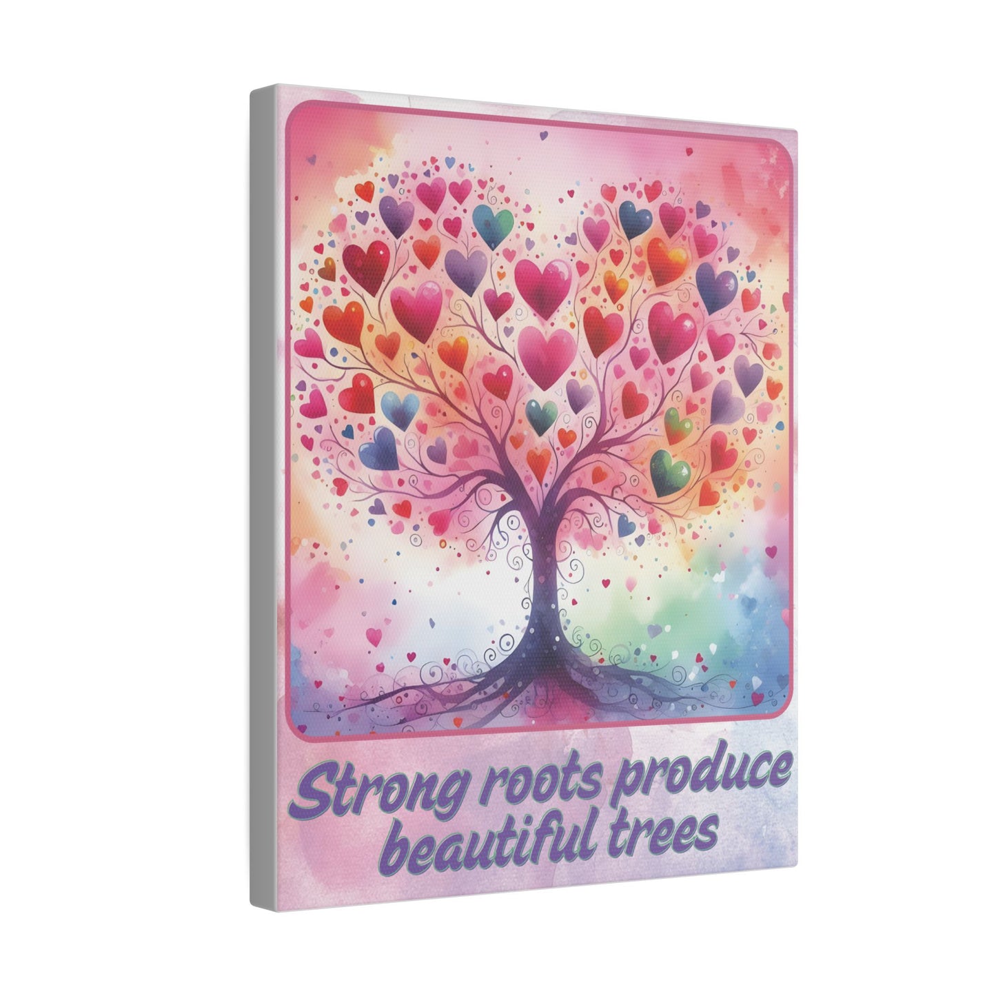 Strong Roots Matte Eco-Friendly 10"x8" 0.75" Canvas
