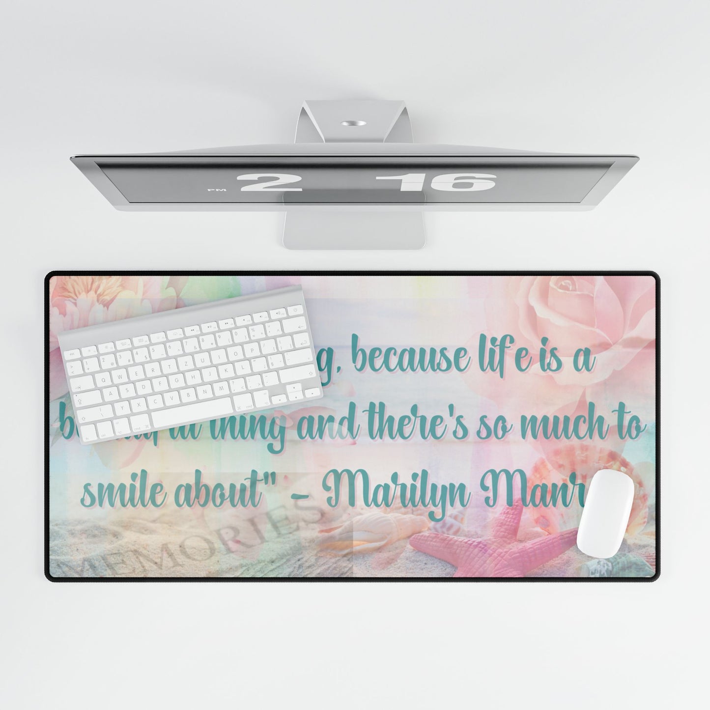 Postive Pastel Large Desk Mat