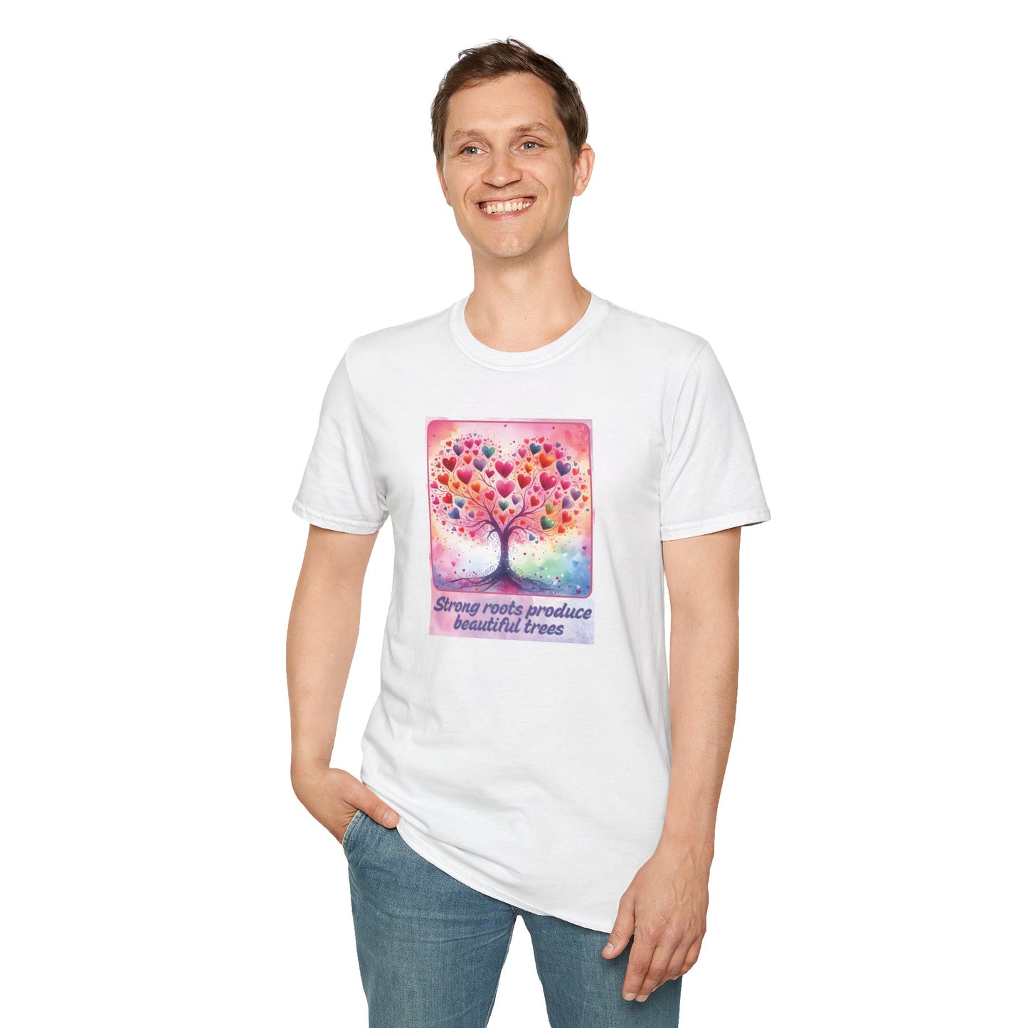 Strong Roots Unisex Softstyle Adult T-Shirt