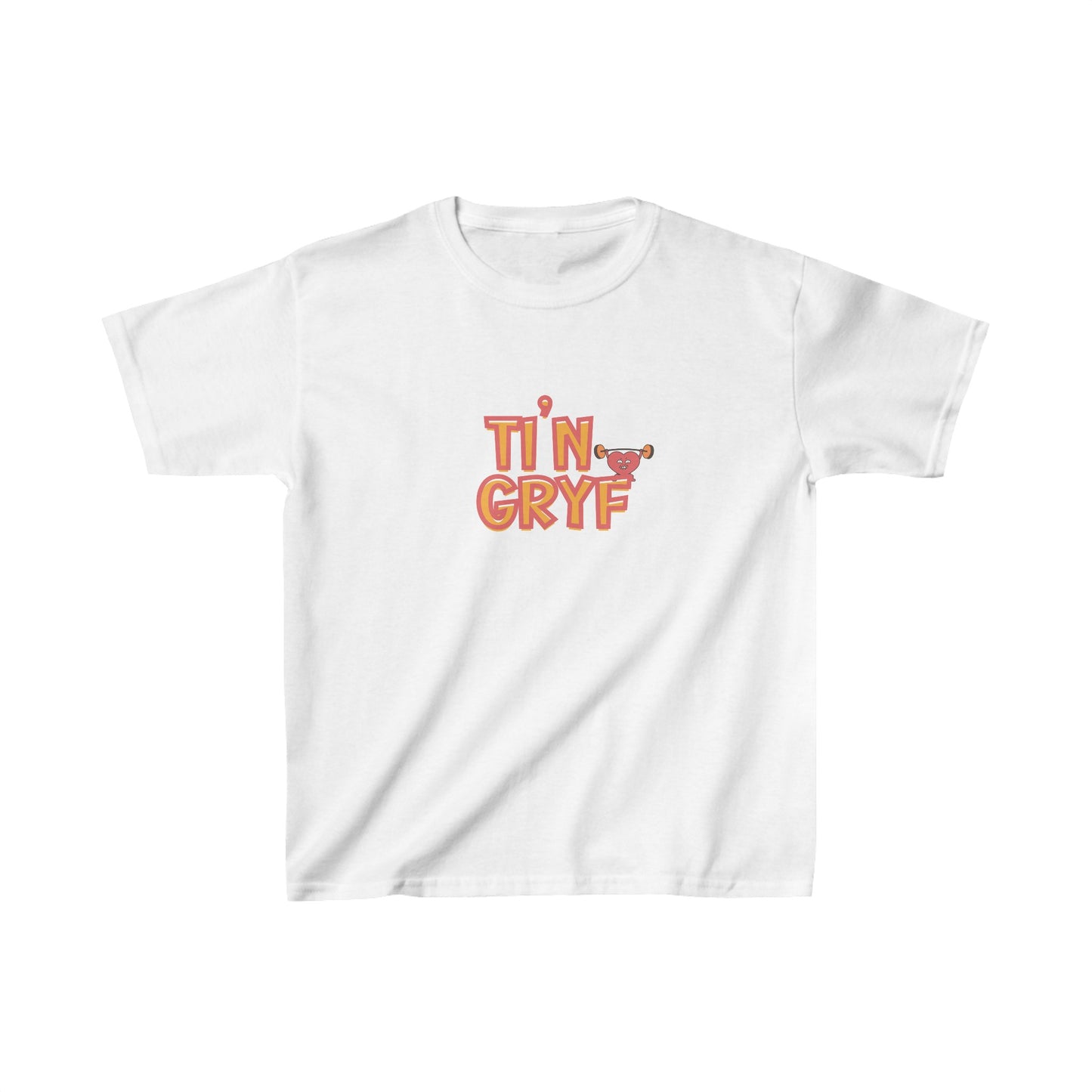 Ti'n Gryf Kids Heavy Cotton™ Positivity T-Shirt