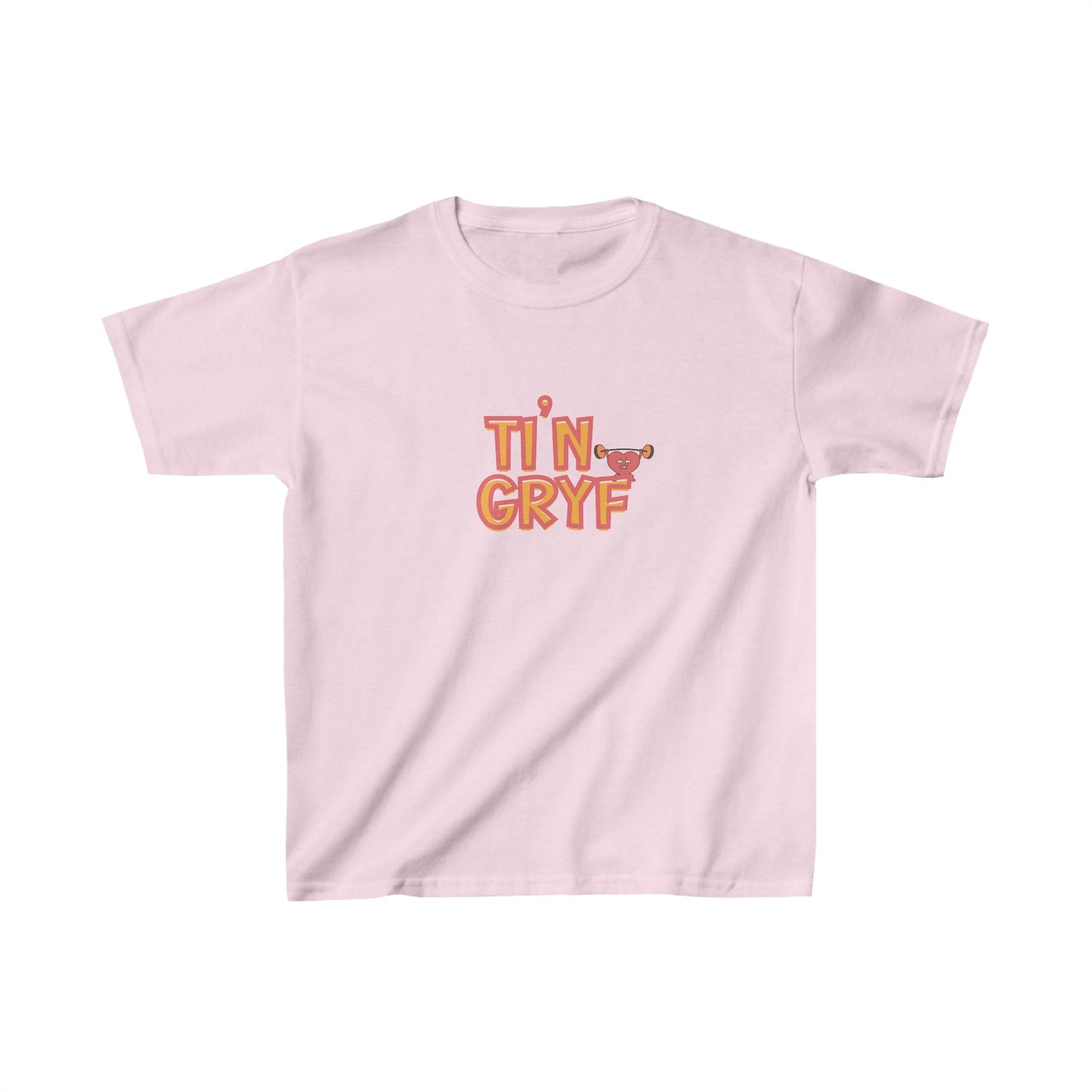 Ti'n Gryf Kids Heavy Cotton™ Positivity T-Shirt