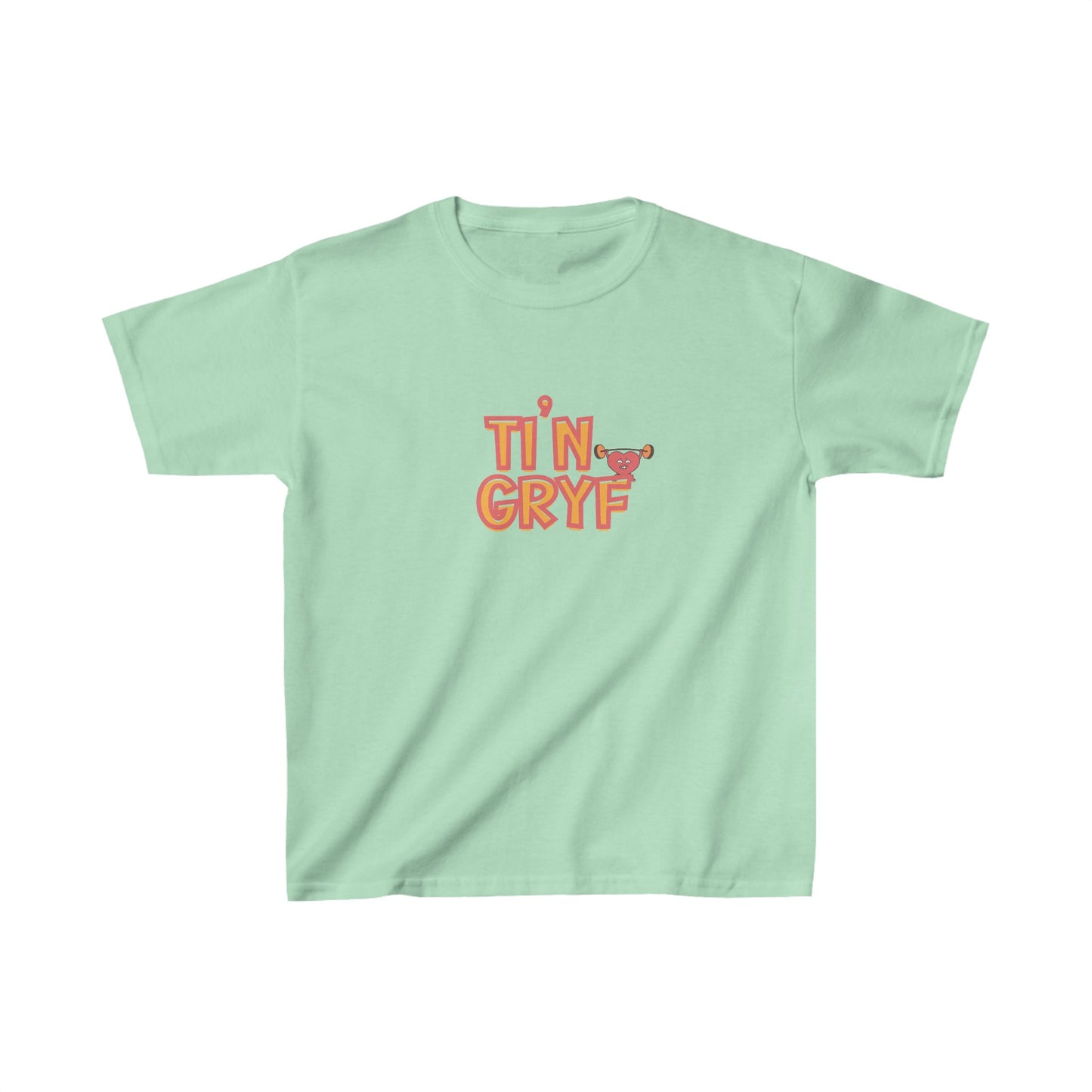 Ti'n Gryf Kids Heavy Cotton™ Positivity T-Shirt