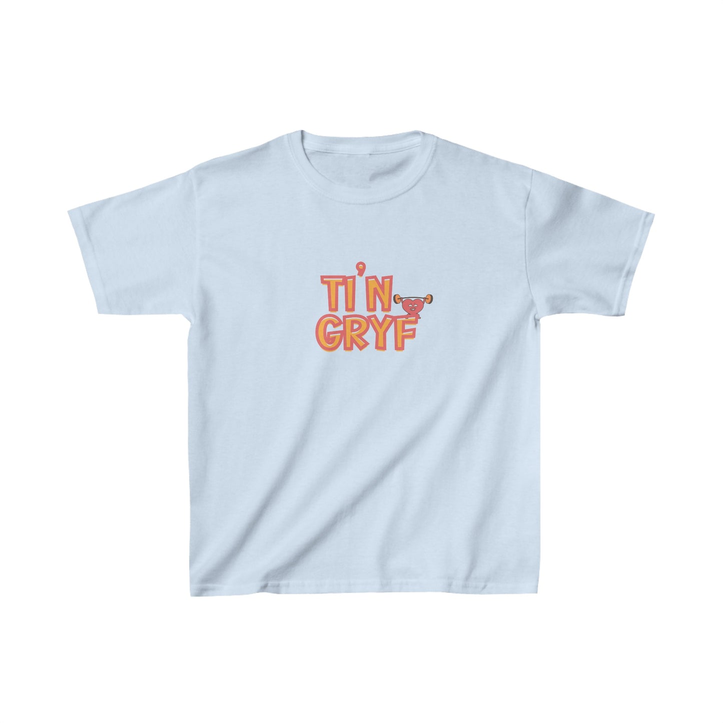 Ti'n Gryf Kids Heavy Cotton™ Positivity T-Shirt