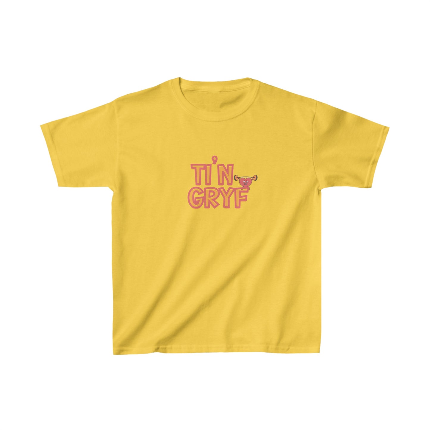 Ti'n Gryf Kids Heavy Cotton™ Positivity T-Shirt