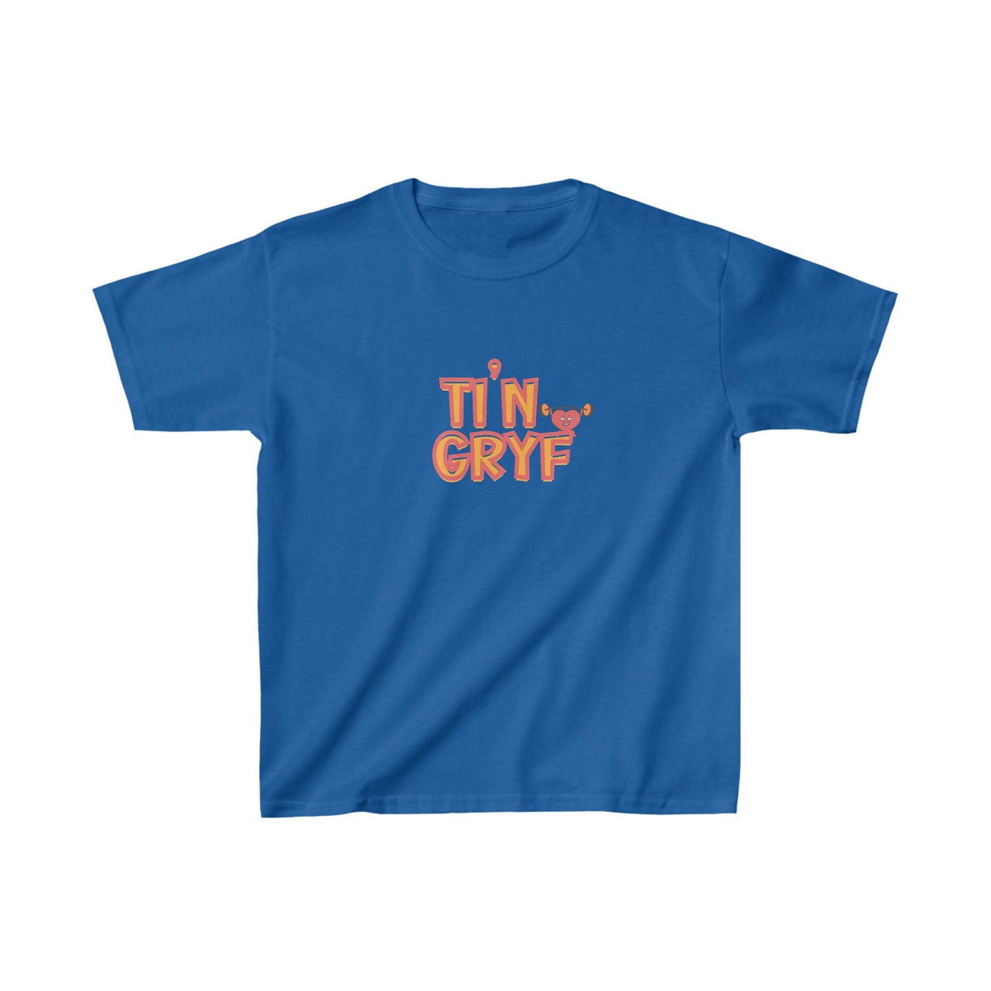 Ti'n Gryf Kids Heavy Cotton™ Positivity T-Shirt