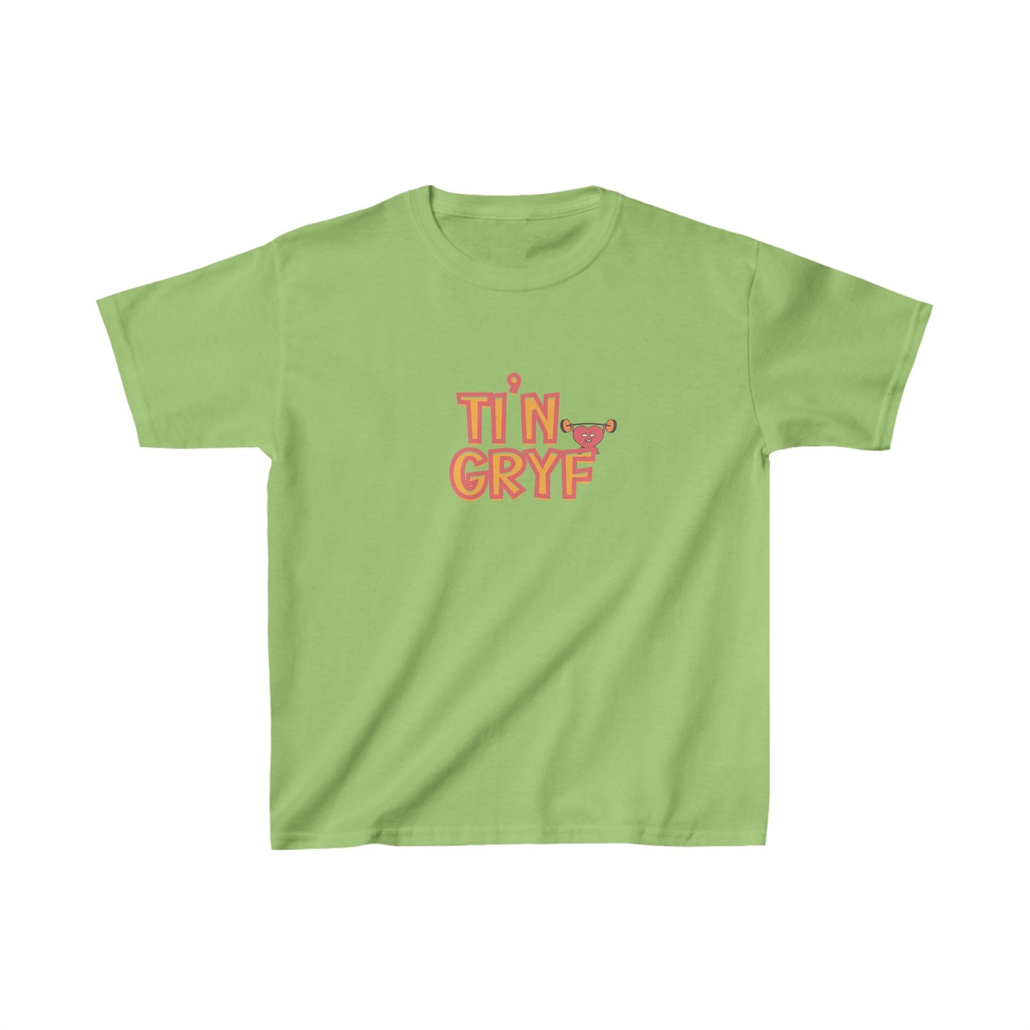 Ti'n Gryf Kids Heavy Cotton™ Positivity T-Shirt