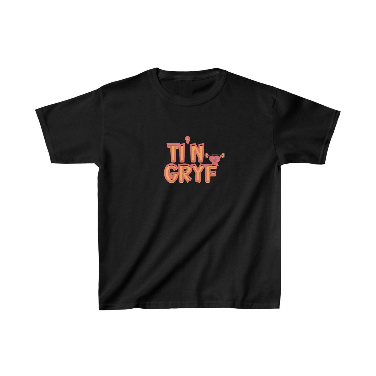 Ti'n Gryf Kids Heavy Cotton™ Positivity T-Shirt
