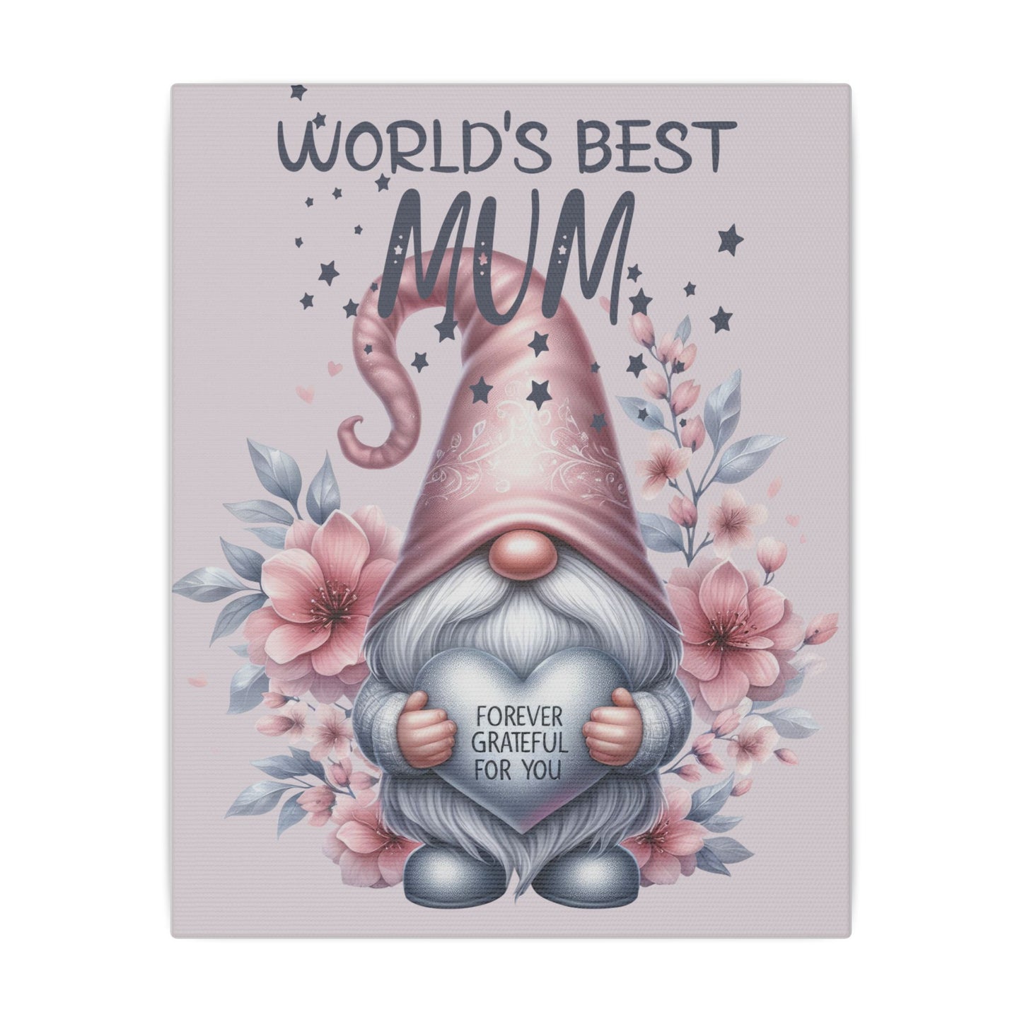 World's Best Mum Matte 10"x8" 0.75" Canvas