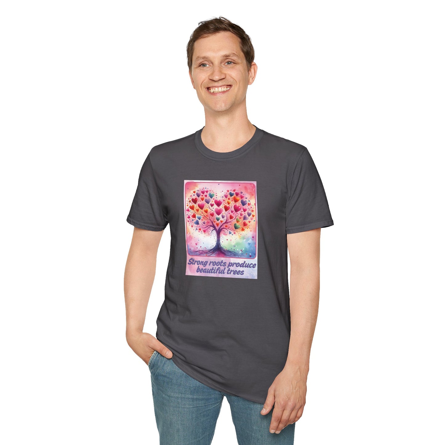 Strong Roots Unisex Softstyle Adult T-Shirt
