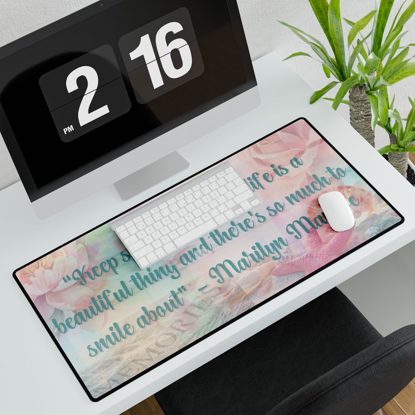 Postive Pastel Large Desk Mat