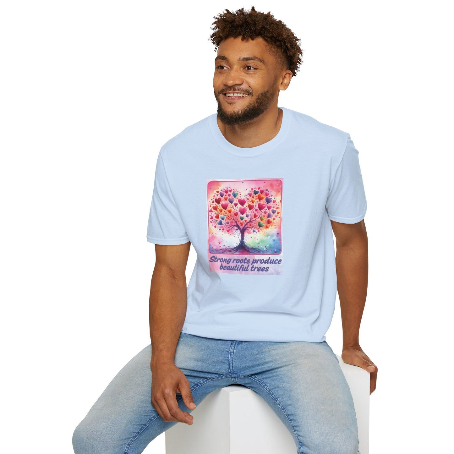 Strong Roots Unisex Softstyle Adult T-Shirt