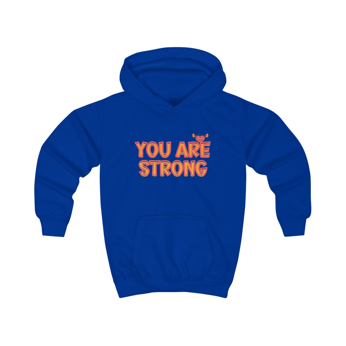 You Are Strong Kids Positivity Hoodie