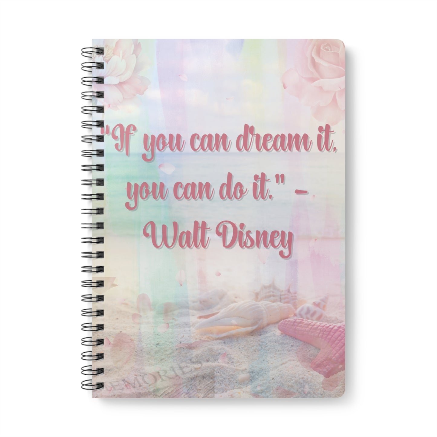 Positive Pastel Wirobound Softcover Notebook, A5