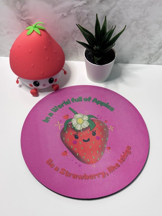 Ichigo the Strawberry Mouse Pad