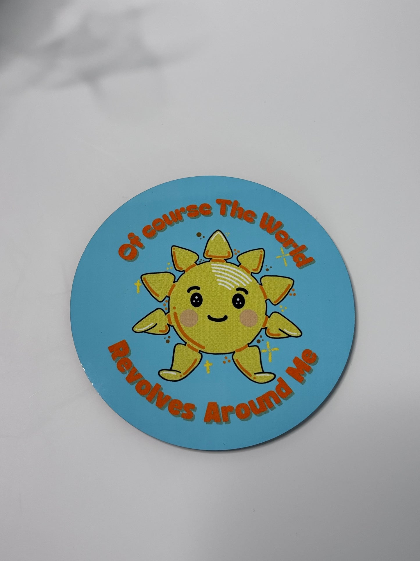 Sunniva the Sun Motivational Coaster