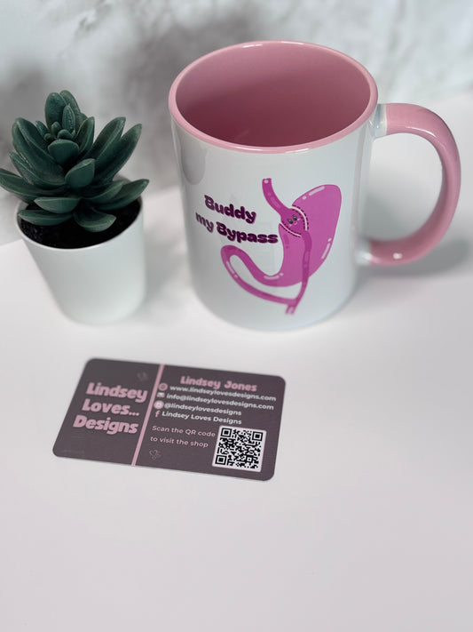 Buddy my Bypass Bariatric Surgery inspired 11oz mug