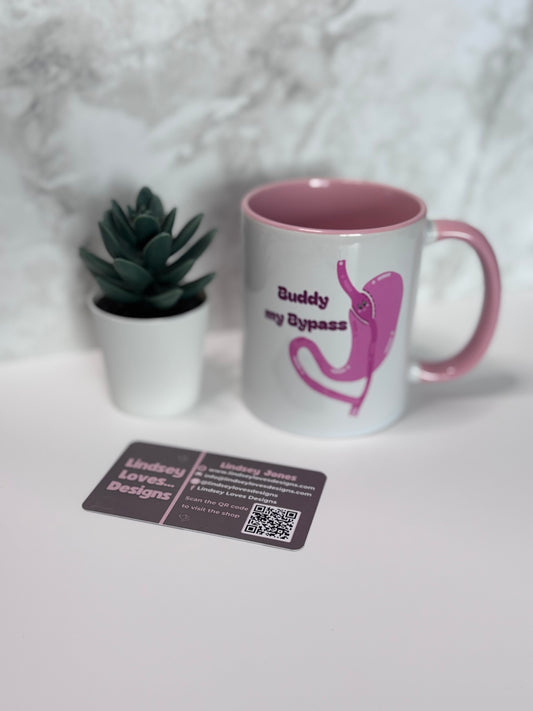 Buddy my Bypass Bariatric Surgery inspired 11oz mug