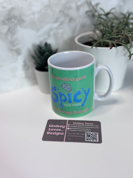 Neuro Spicy Motivational 10oz mug