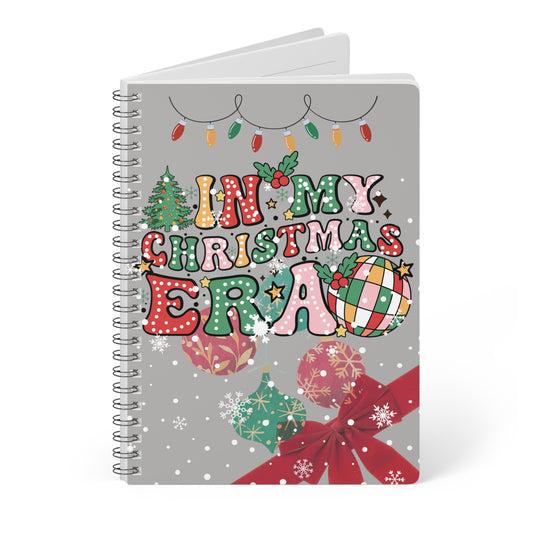 In My Christmas Era Wirobound Softcover Christmas Organiser Notebook, A5