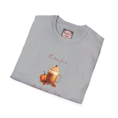 It's time for a Pumpkin Spice Latte Unisex Softstyle T-Shirt