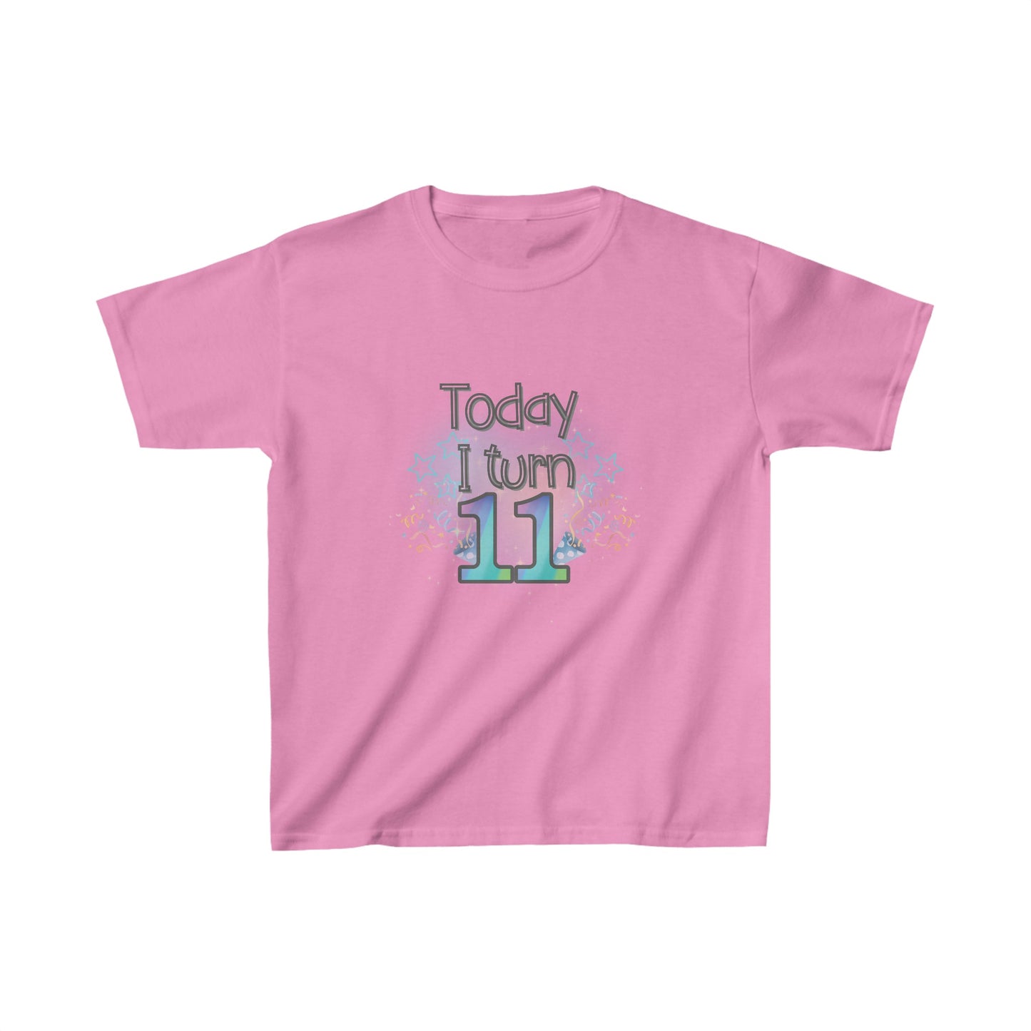 Today I Turn 11 Kids Heavy Cotton™ Tee