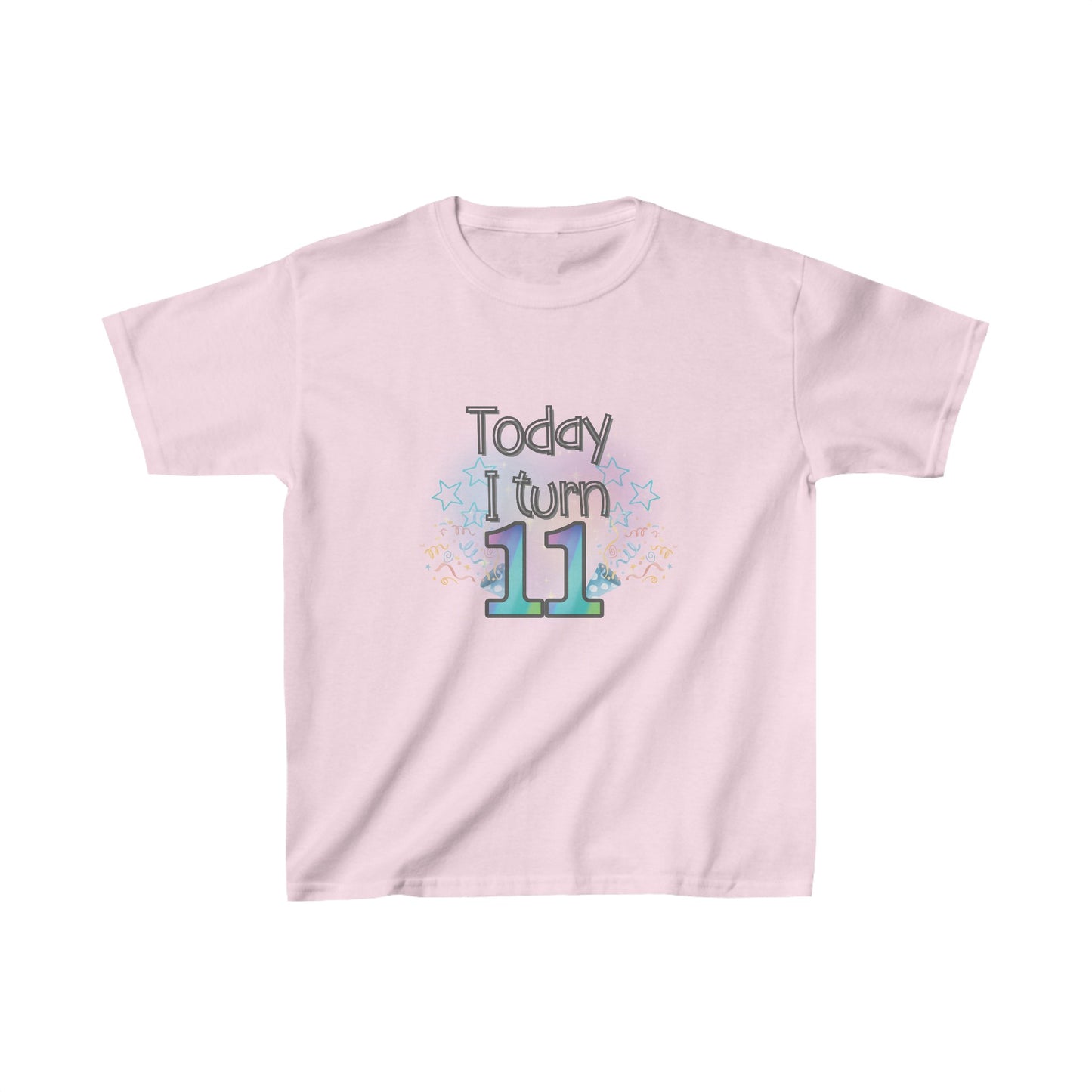 Today I Turn 11 Kids Heavy Cotton™ Tee