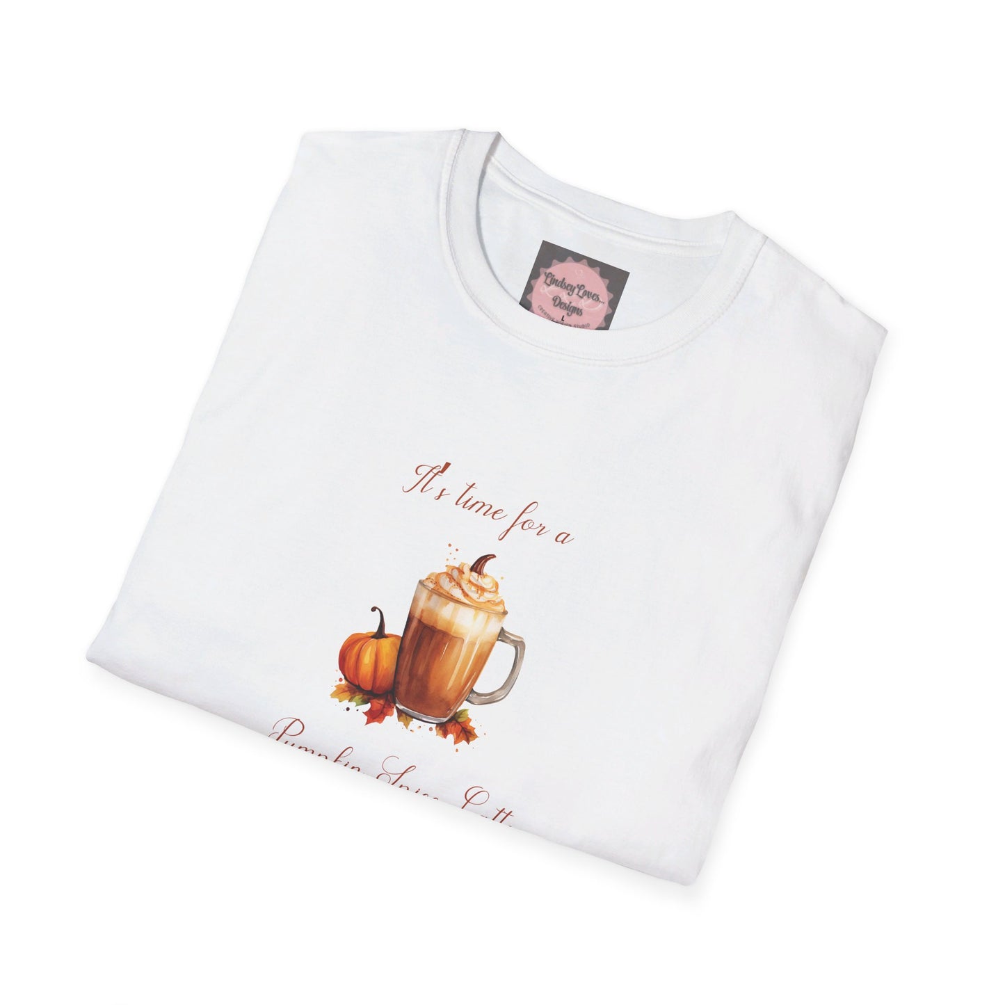 It's time for a Pumpkin Spice Latte Unisex Softstyle T-Shirt