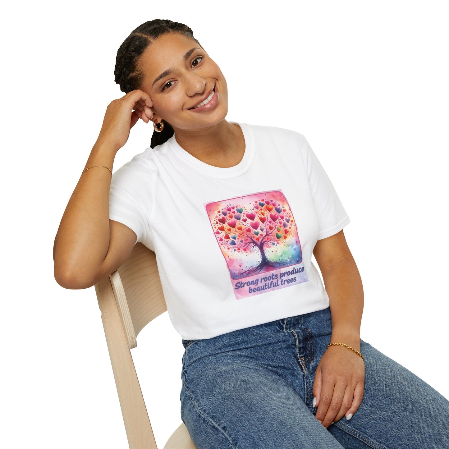 Strong Roots Unisex Softstyle Adult T-Shirt