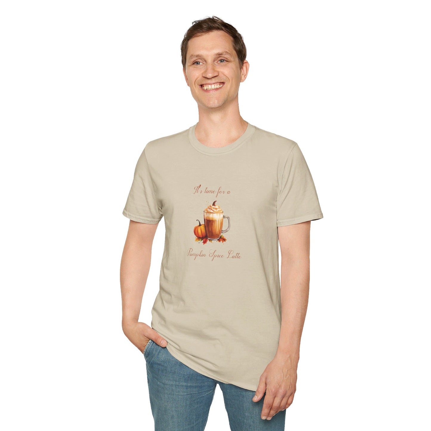 It's time for a Pumpkin Spice Latte Unisex Softstyle T-Shirt