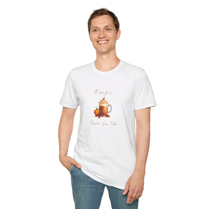 It's time for a Pumpkin Spice Latte Unisex Softstyle T-Shirt