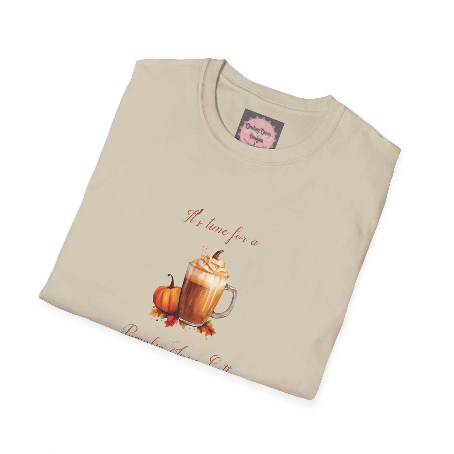 It's time for a Pumpkin Spice Latte Unisex Softstyle T-Shirt