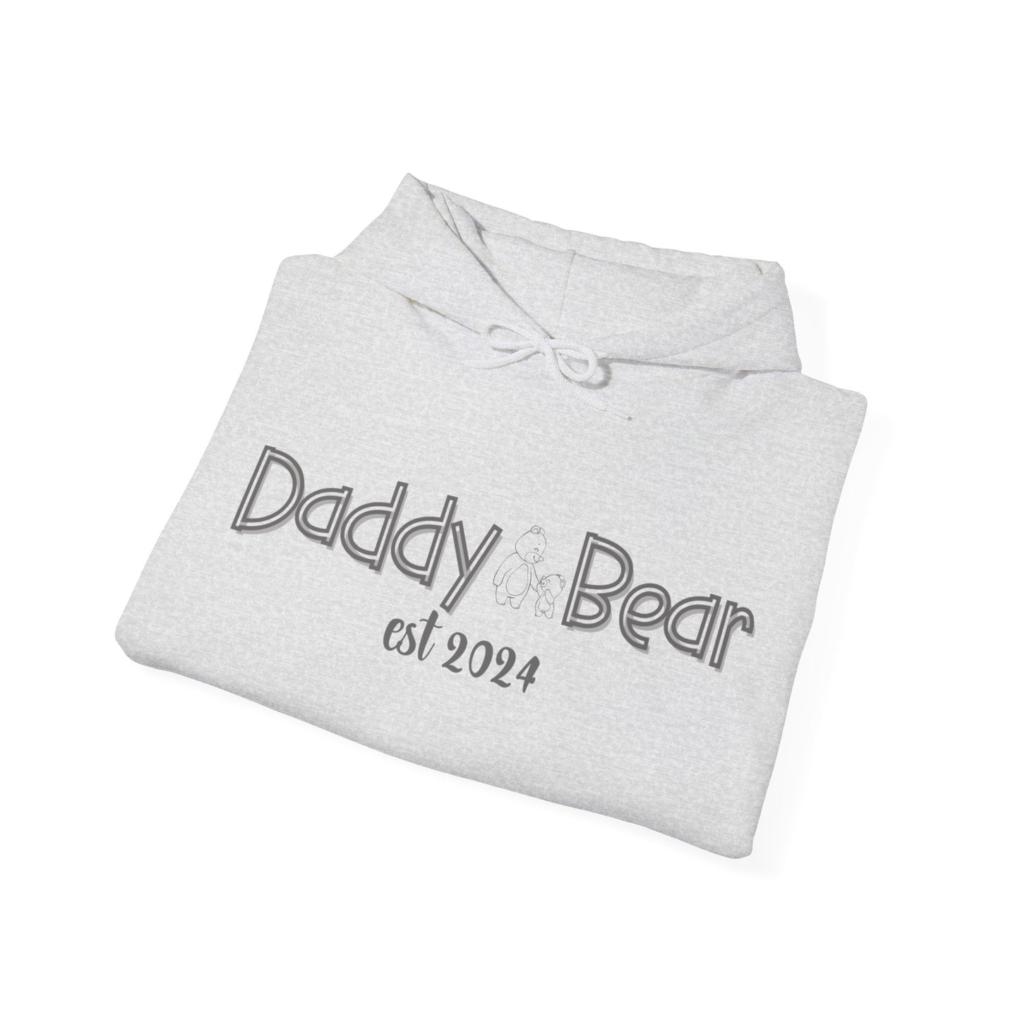 Daddy Bear Est 2024 Unisex Heavy Blend™ Hooded Sweatshirt