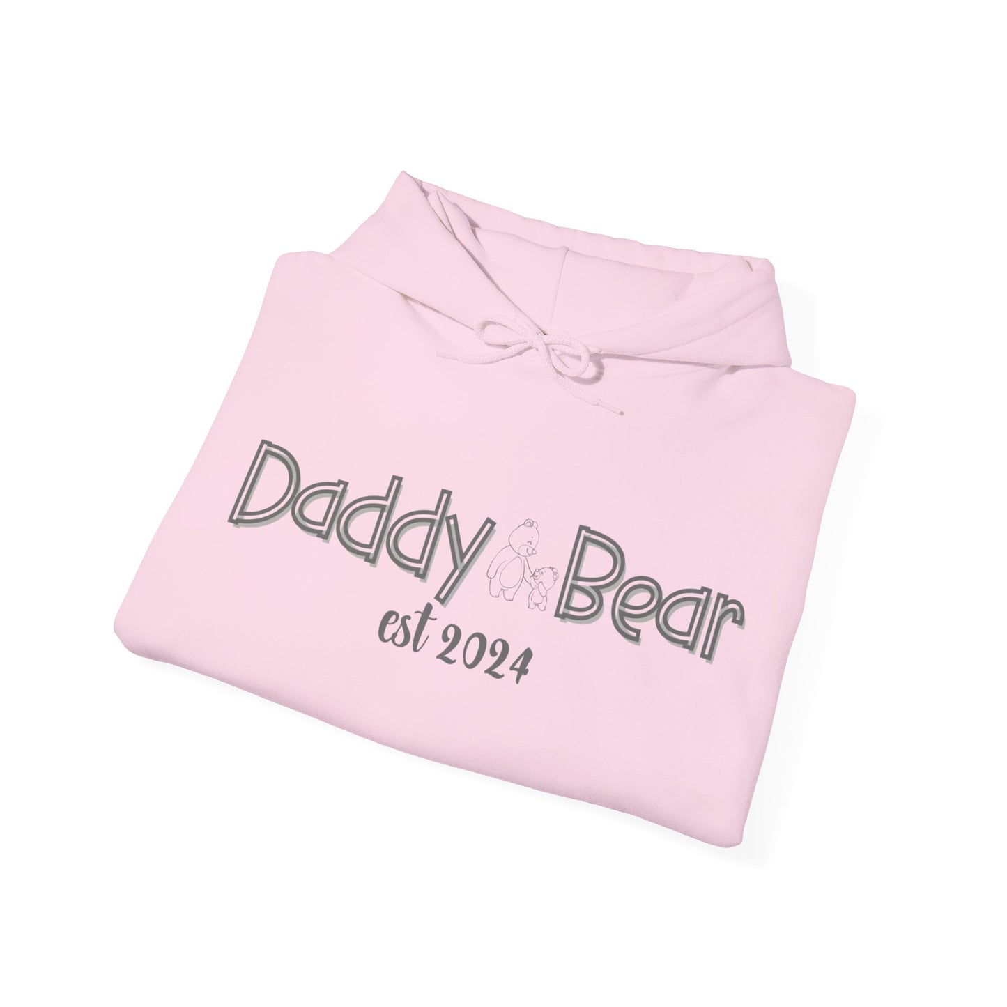 Daddy Bear Est 2024 Unisex Heavy Blend™ Hooded Sweatshirt