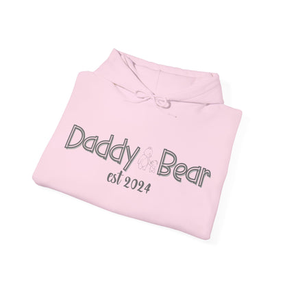 Daddy Bear Est 2024 Unisex Heavy Blend™ Hooded Sweatshirt