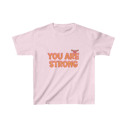 You are Strong Kids Heavy Cotton™ Positivity T-Shirt