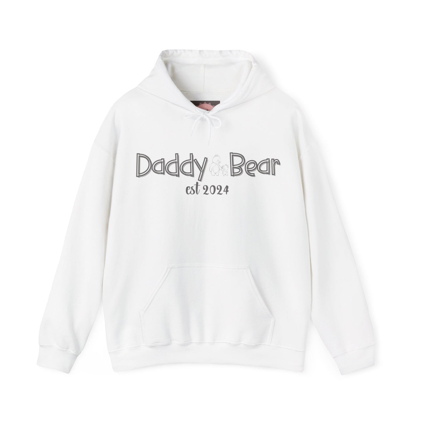 Daddy Bear Est 2024 Unisex Heavy Blend™ Hooded Sweatshirt