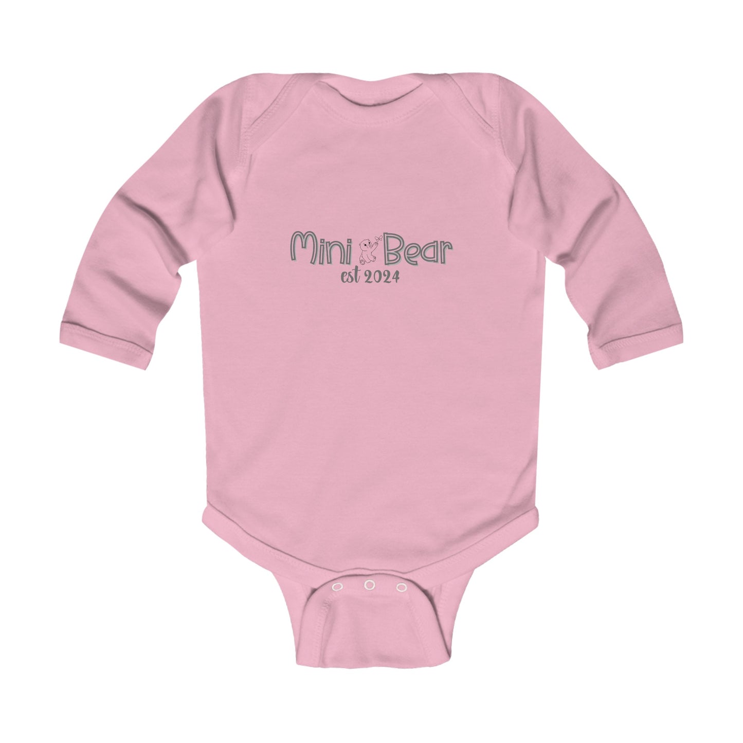 Mini Bear Est 2024 Infant Long Sleeve Bodysuit