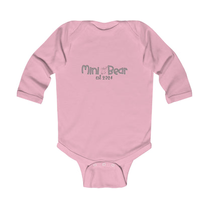 Mini Bear Est 2024 Infant Long Sleeve Bodysuit