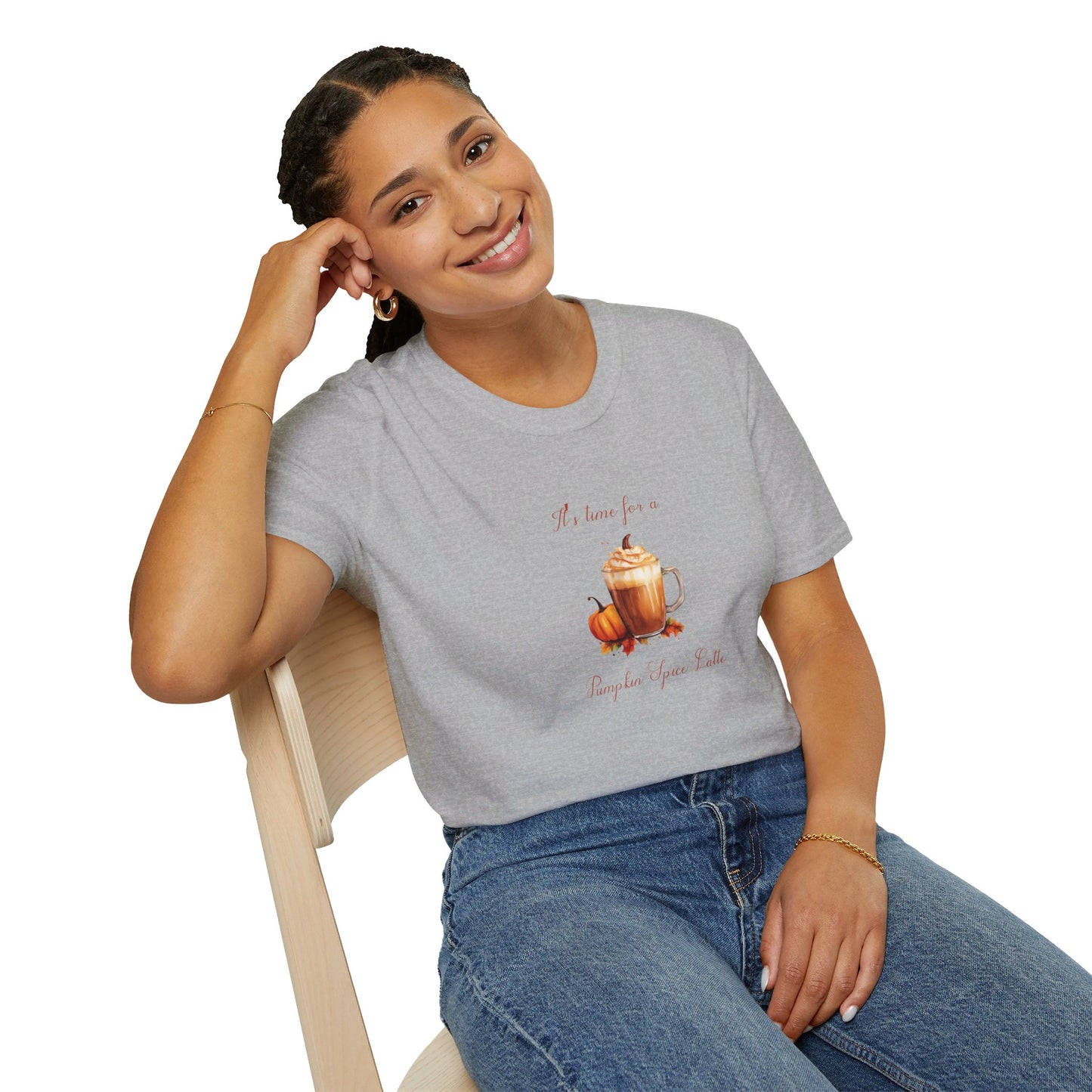 It's time for a Pumpkin Spice Latte Unisex Softstyle T-Shirt